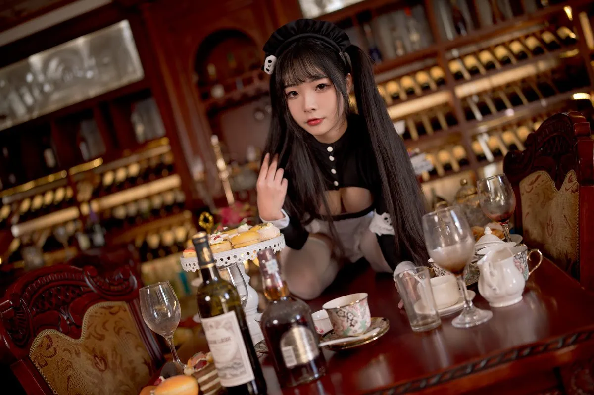 Coser@Kokuhui – Vol.014 Panda the Maidservant 熊猫女仆38