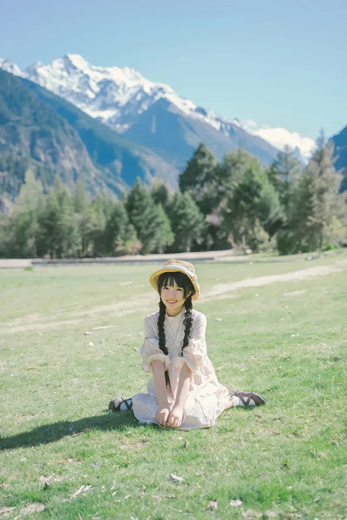 阿尔卑斯山下的少女 日式JK 1