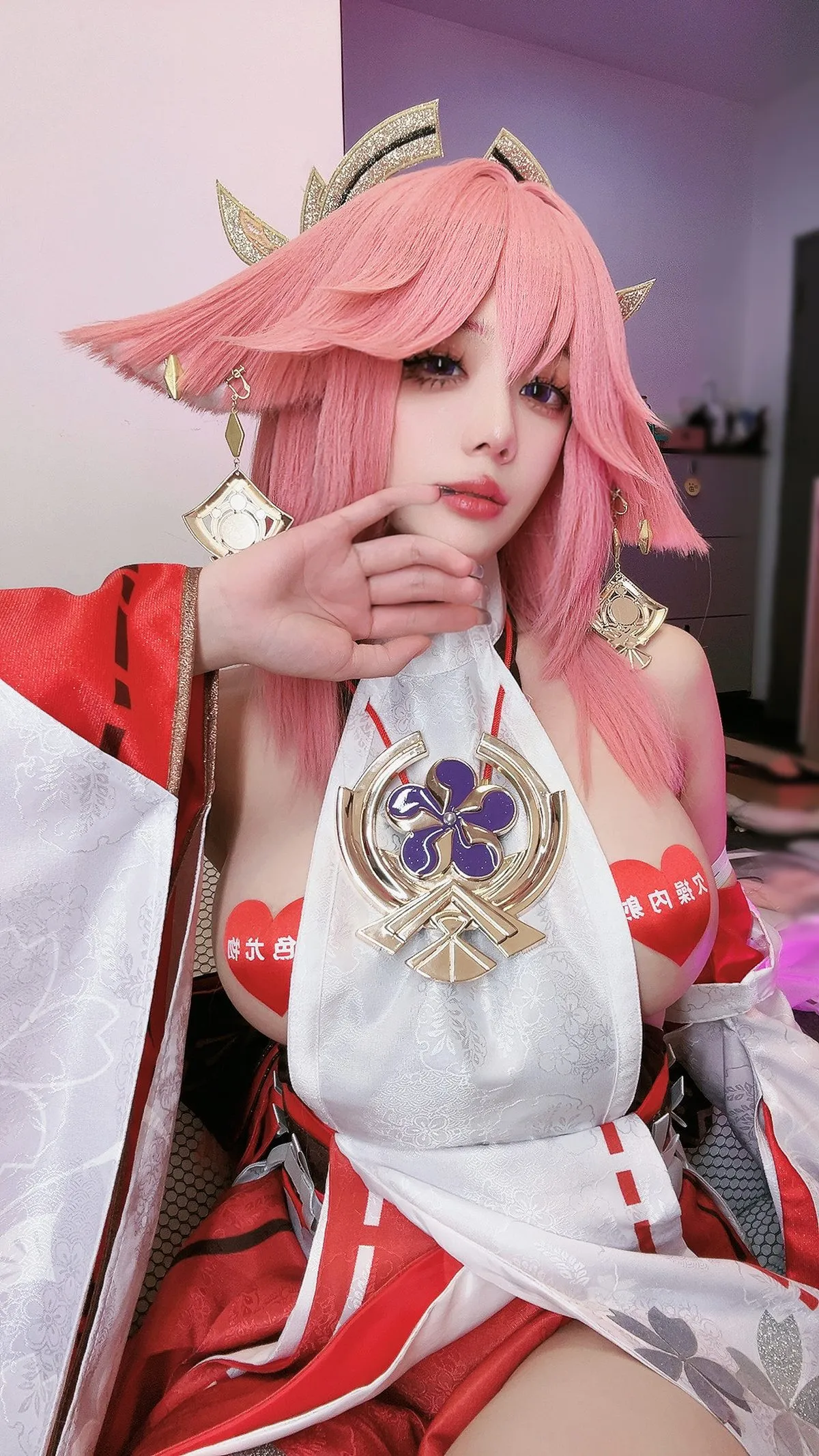 Coser@九言 – 八重神子自拍21