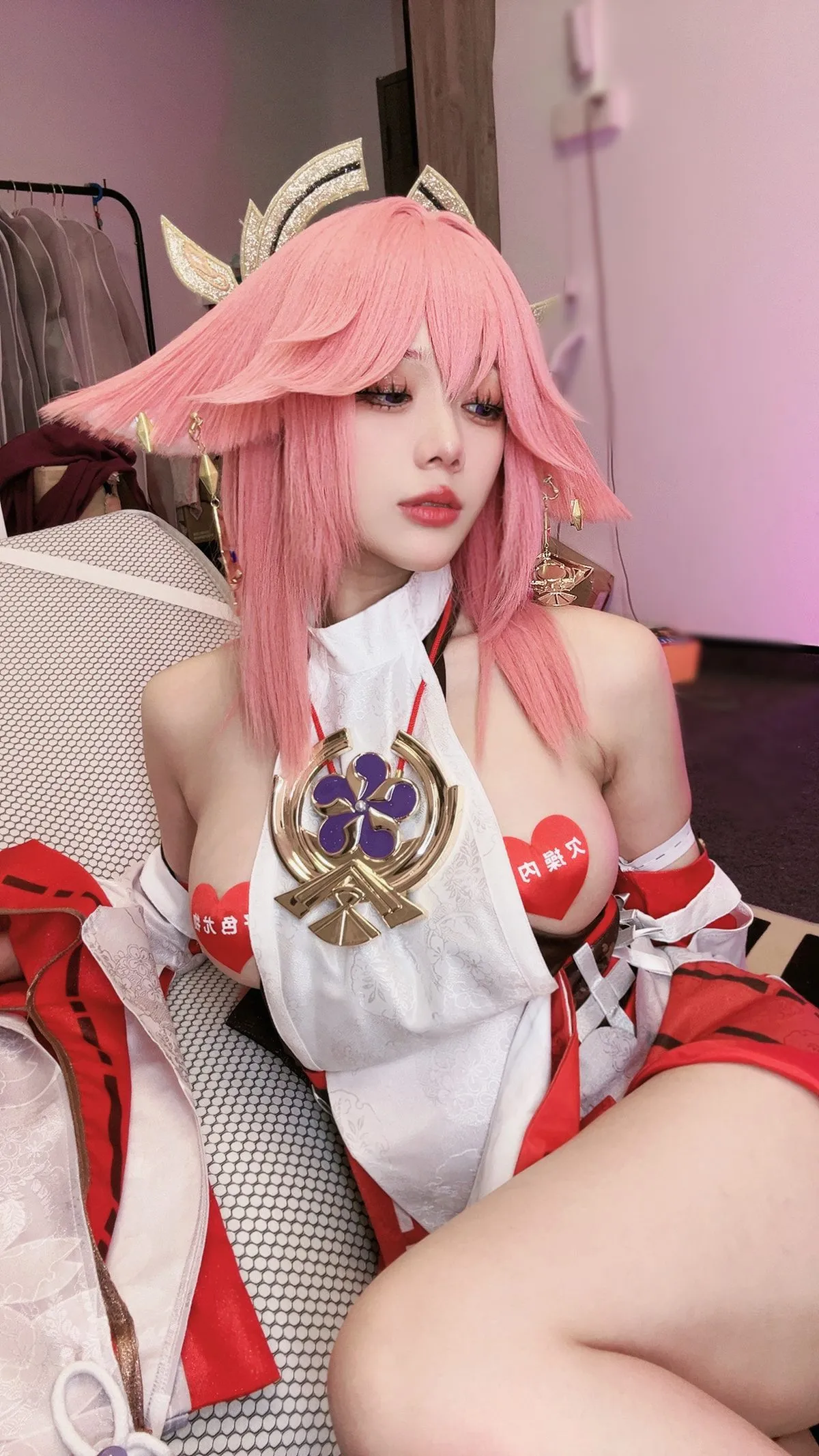 Coser@九言 – 八重神子自拍26