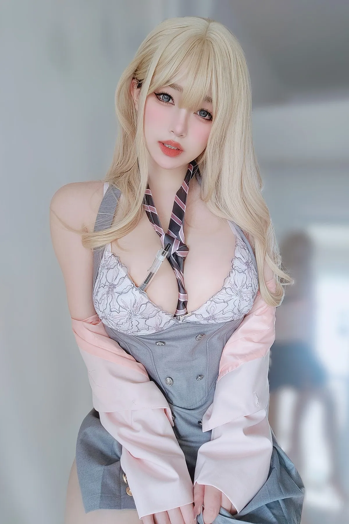 Coser@女主K – 催眠傲娇的前辈1