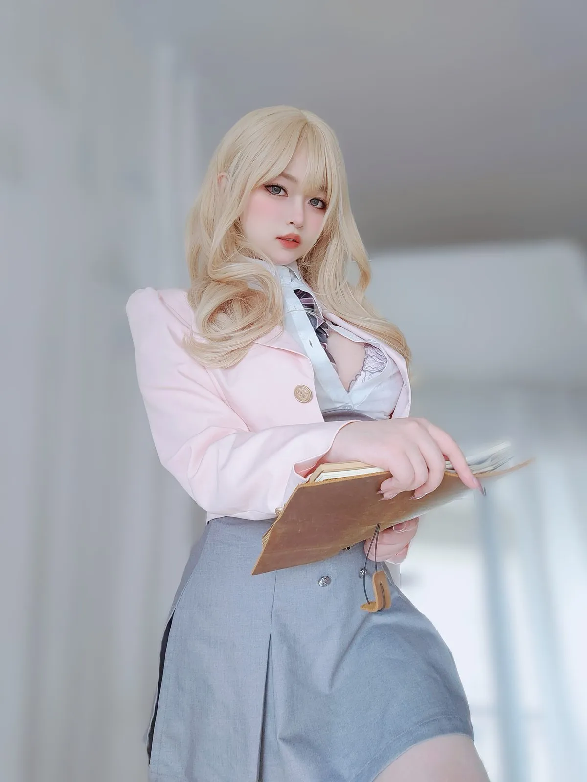 Coser@女主K – 催眠傲娇的前辈2