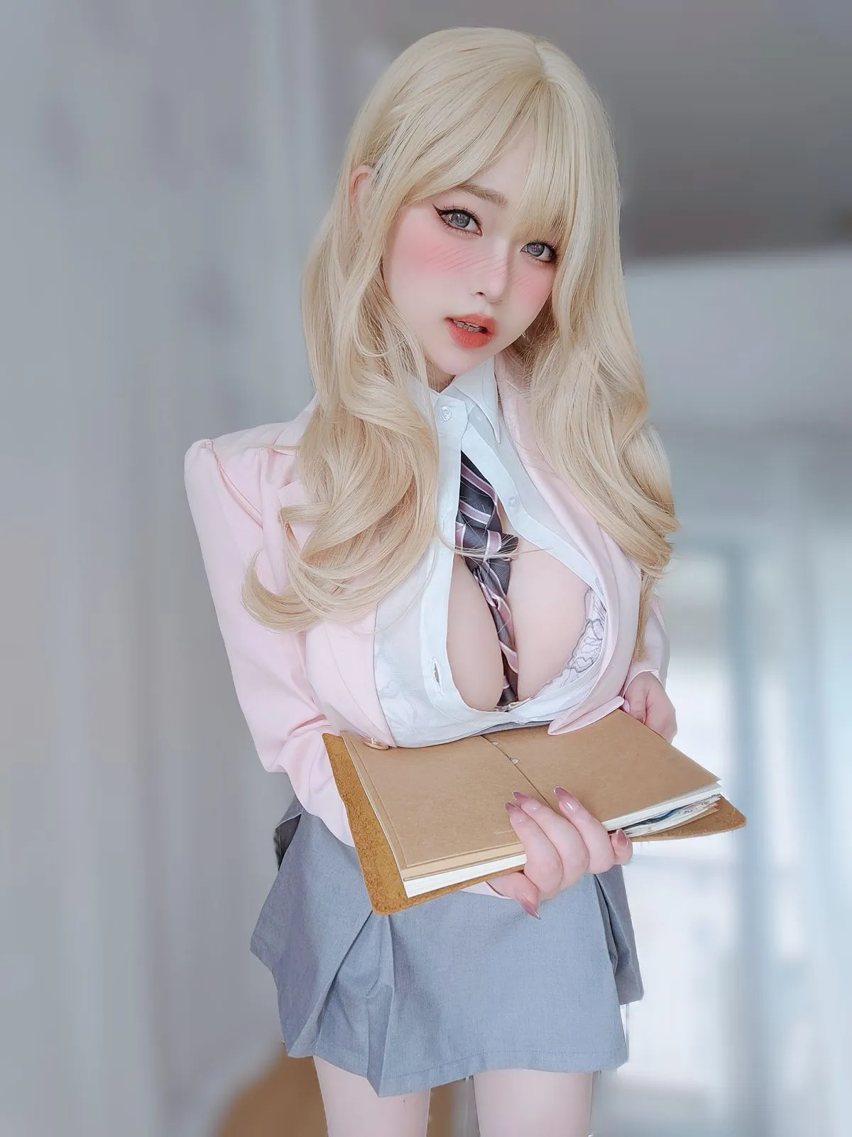 Coser@女主K – 催眠傲娇的前辈3