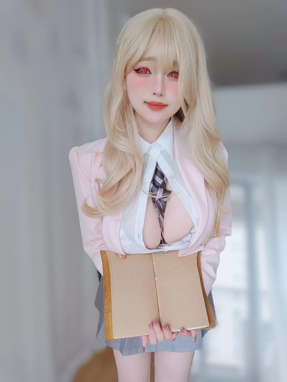 Coser@女主K – 催眠傲娇的前辈5