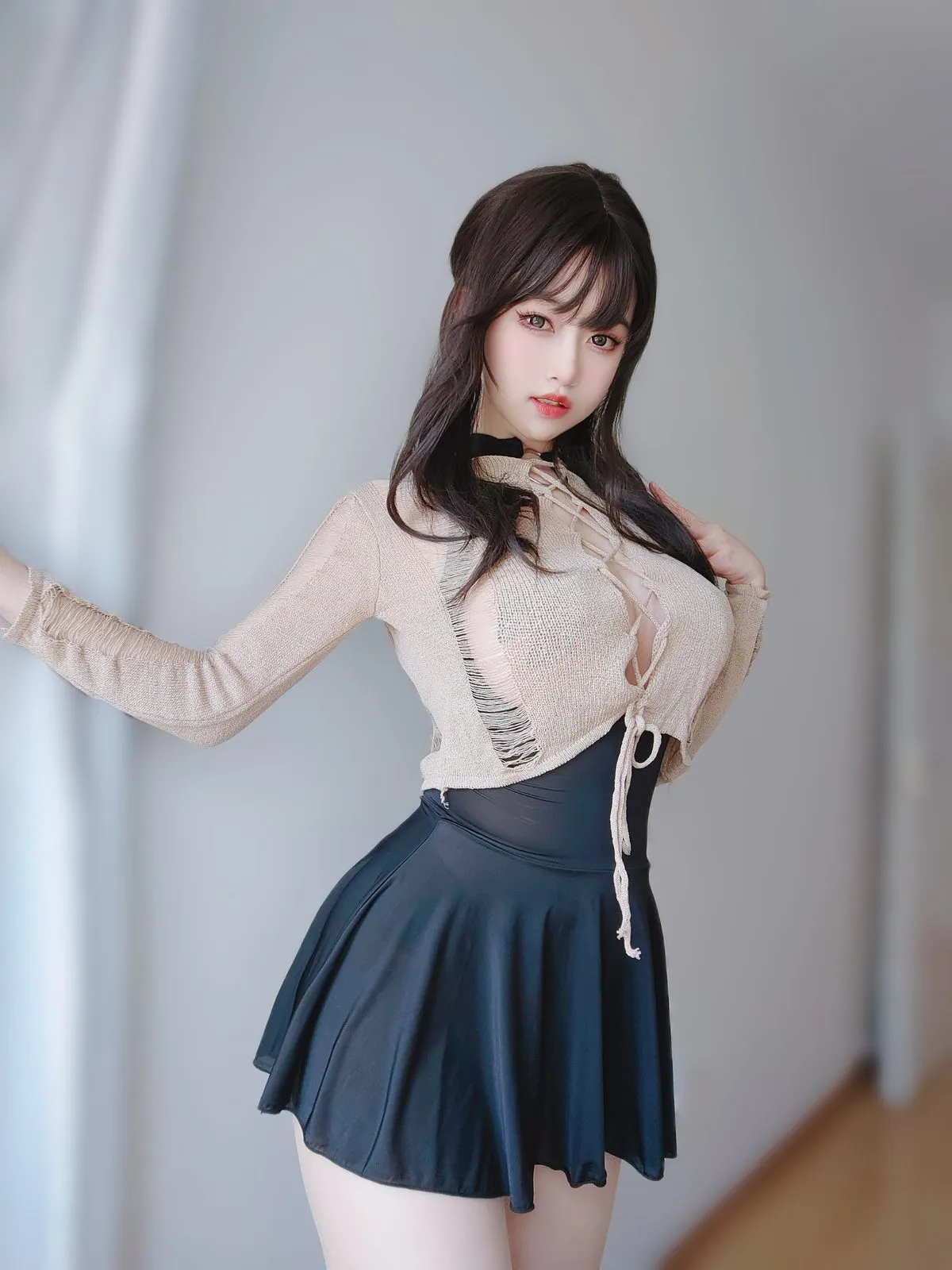 Coser@女主K – 初秋穿搭 Part12