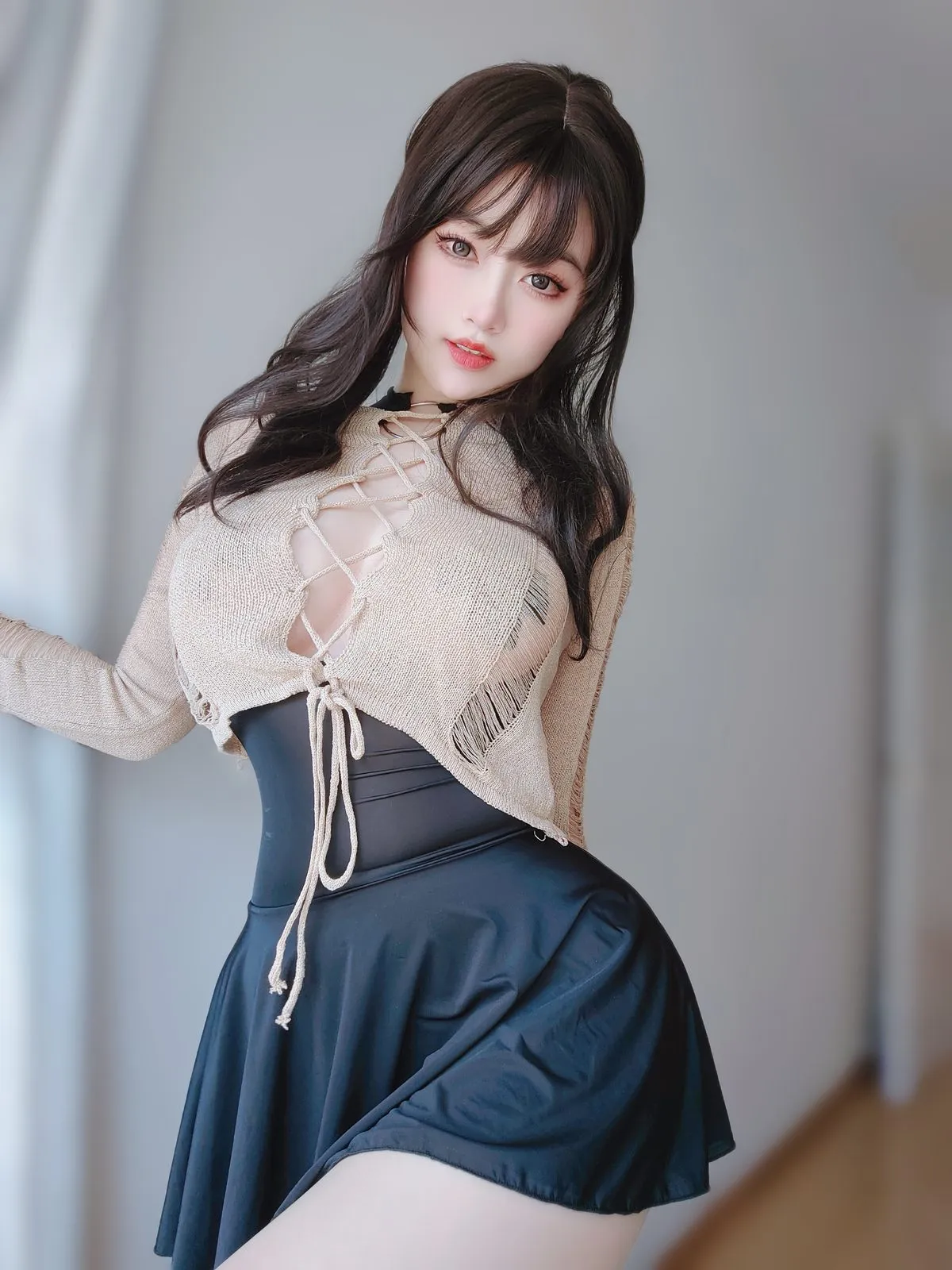 Coser@女主K – 初秋穿搭 Part127