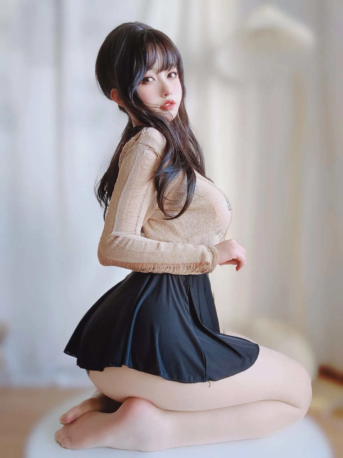 Coser@女主K – 初秋穿搭 Part153