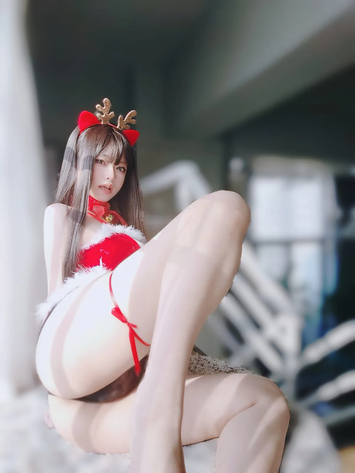 Coser@女主K – 圣诞麋鹿 Part227