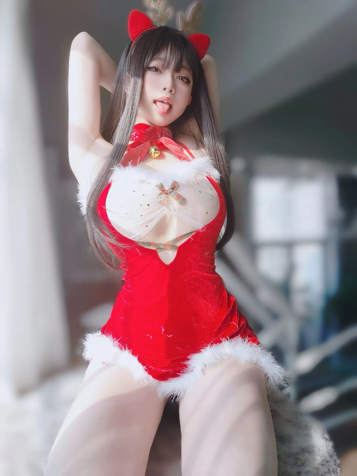 Coser@女主K – 圣诞麋鹿 Part242