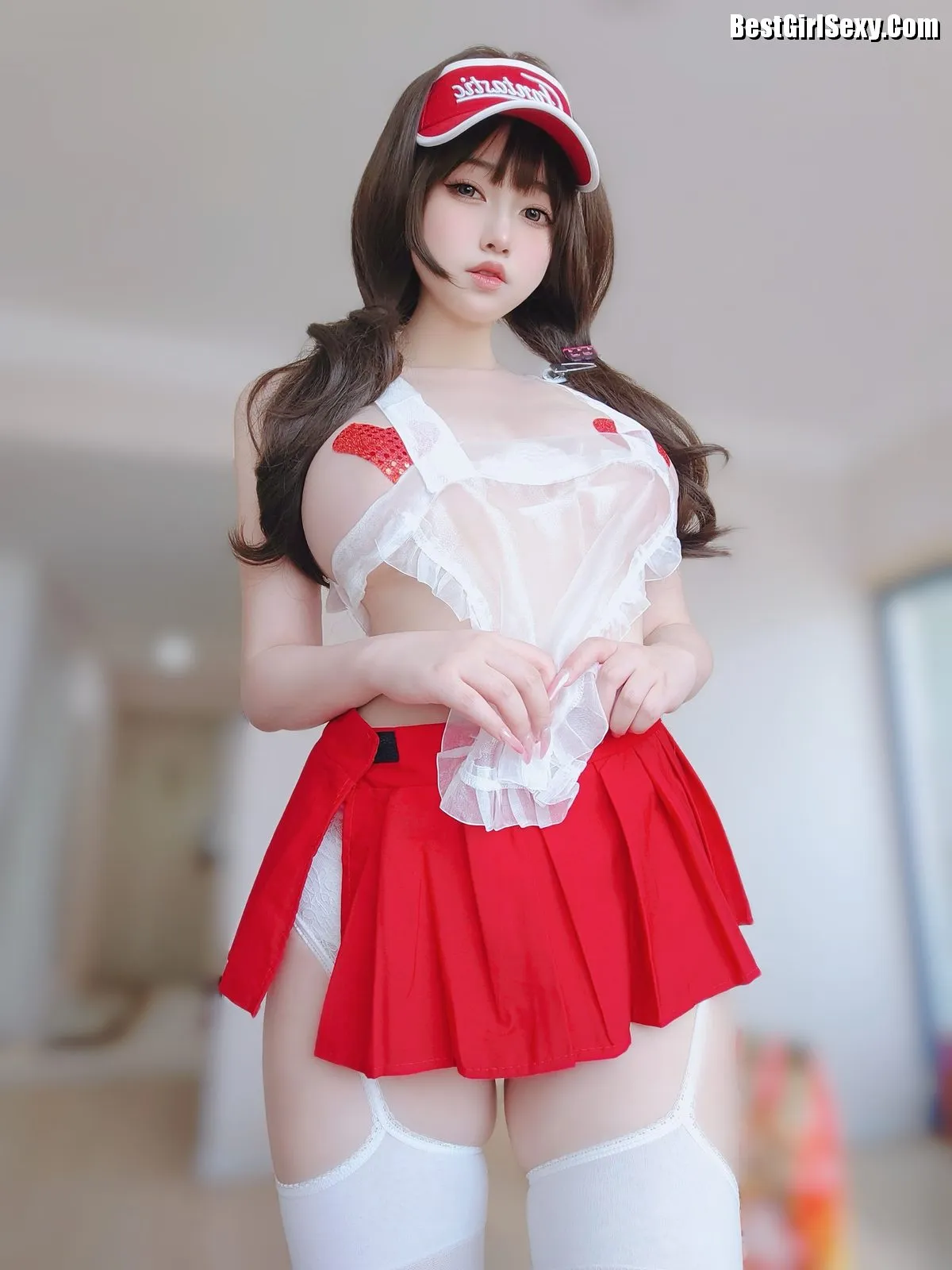 Coser@女主K – 性感快递员 A4