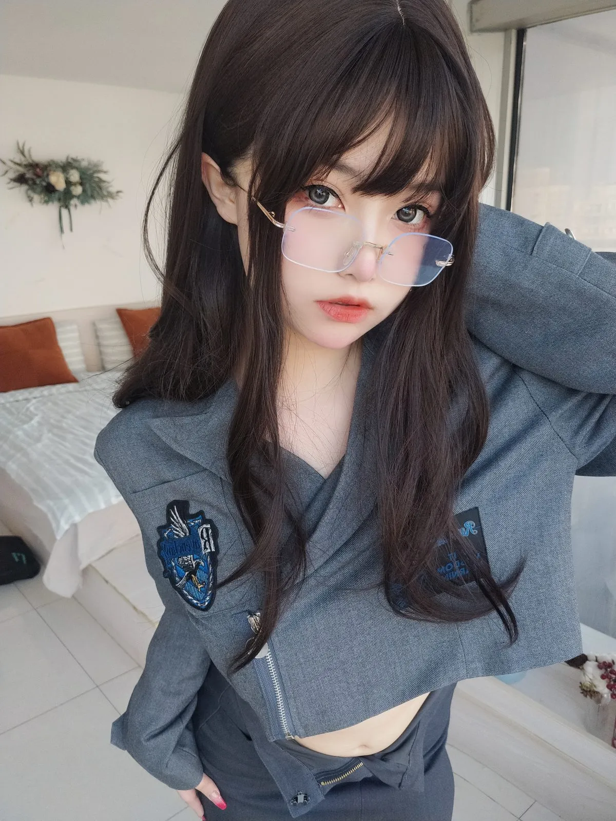 Coser@女主K – 沉默的学姐9