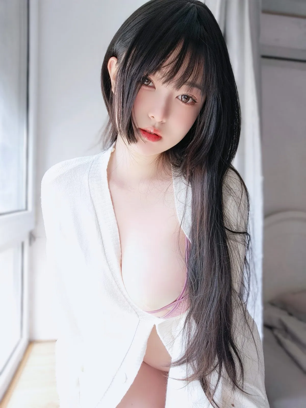 Coser@女主K – 素颜的清晨 A2