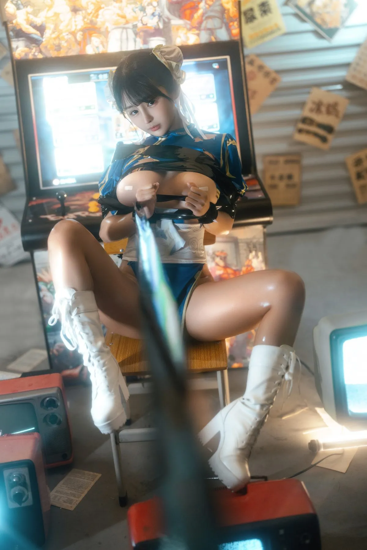 Coser@桜井宁宁 – 电玩春丽20