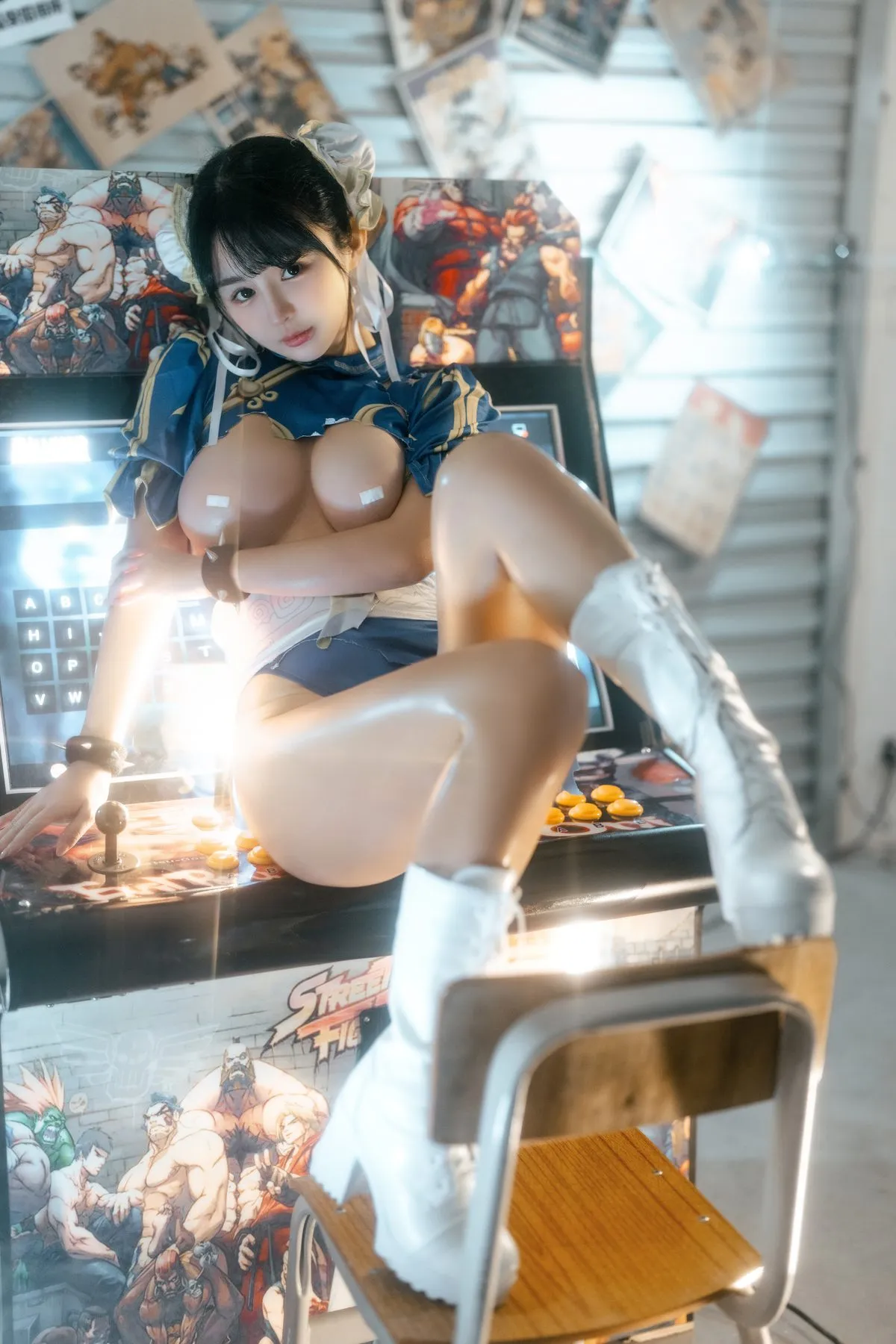 Coser@桜井宁宁 – 电玩春丽47