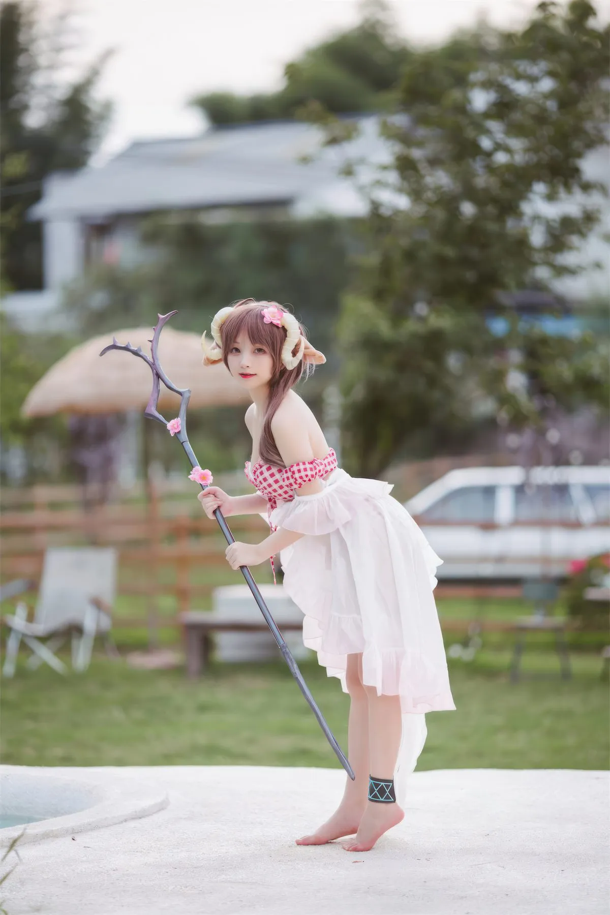 Coser@花铃 – 小羊夏卉10