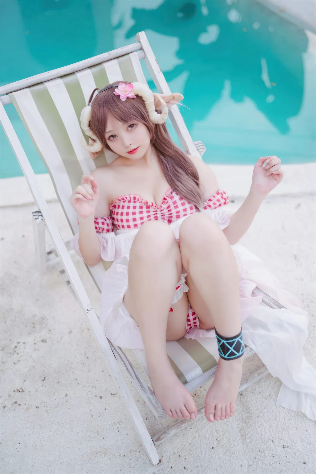 Coser@花铃 – 小羊夏卉4