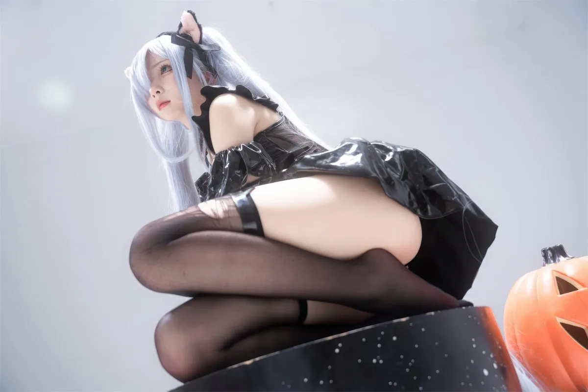 Coser@花铃 – 雅努斯 喵喵惊悚夜12