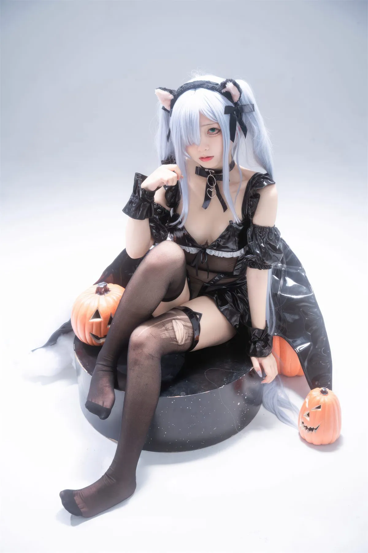 Coser@花铃 – 雅努斯 喵喵惊悚夜15