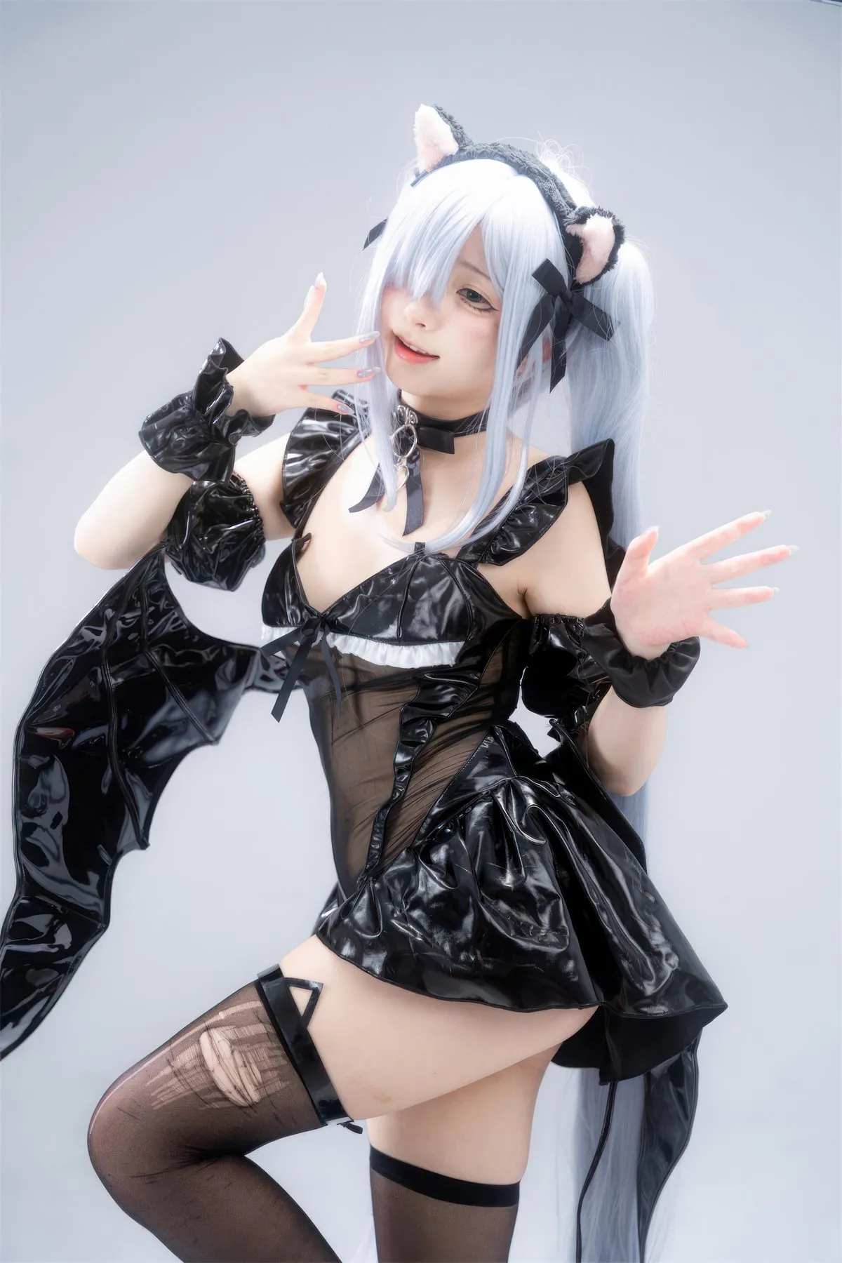 Coser@花铃 – 雅努斯 喵喵惊悚夜22