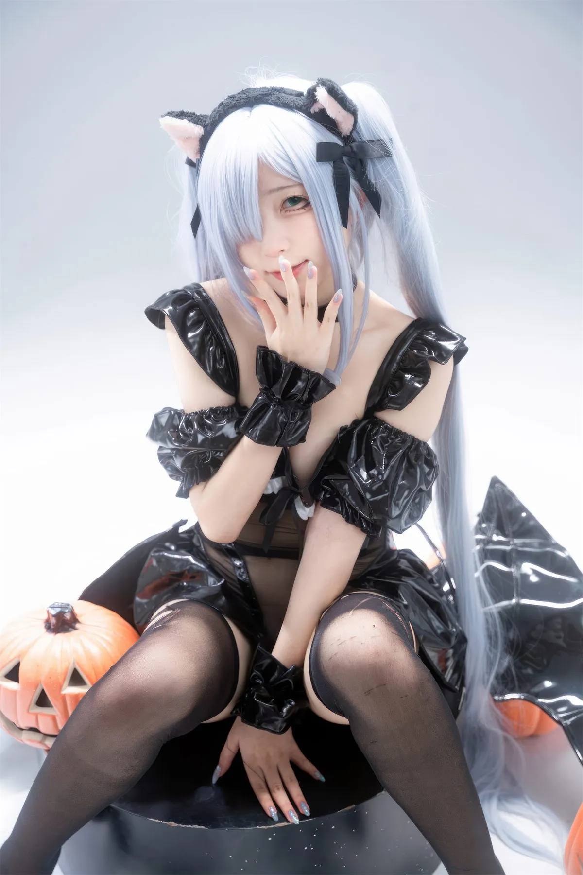 Coser@花铃 – 雅努斯 喵喵惊悚夜26