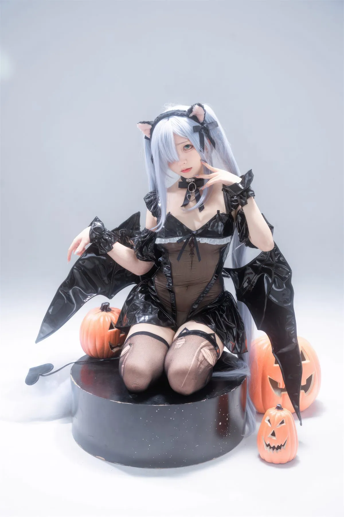 Coser@花铃 – 雅努斯 喵喵惊悚夜28