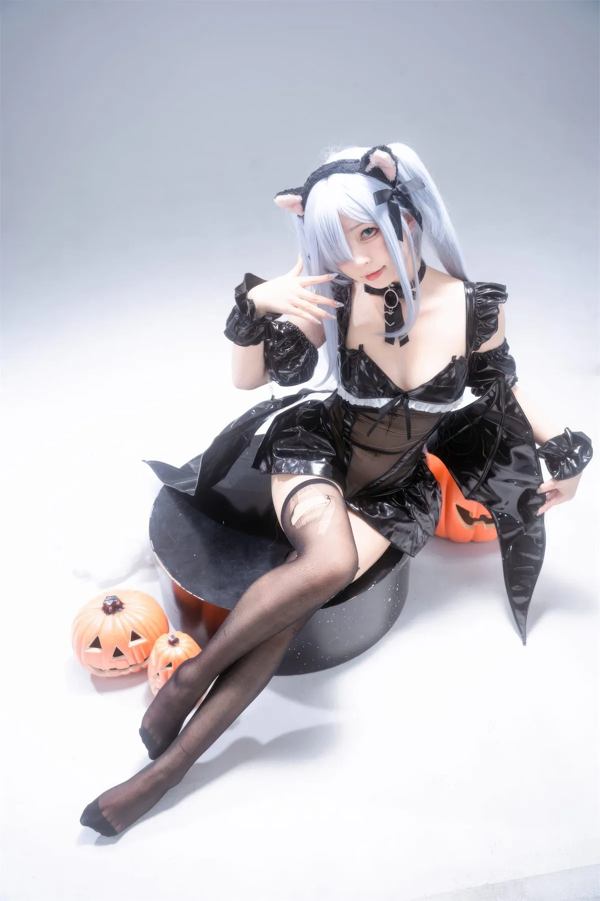 Coser@花铃 – 雅努斯 喵喵惊悚夜33