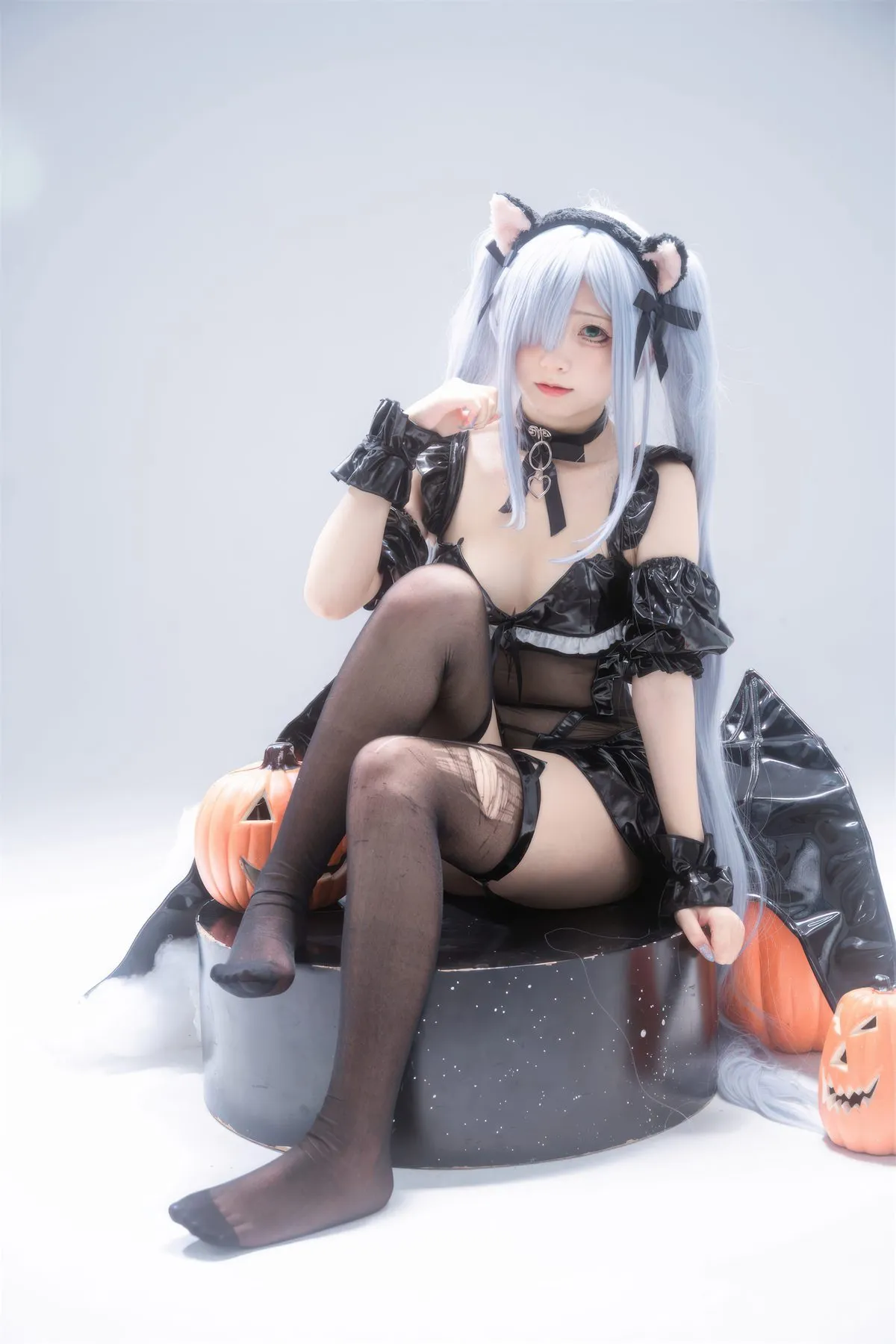 Coser@花铃 – 雅努斯 喵喵惊悚夜38