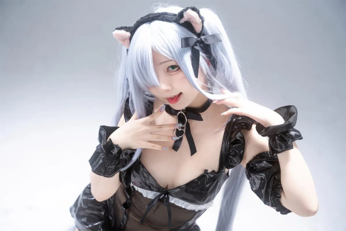 Coser@花铃 – 雅努斯 喵喵惊悚夜43