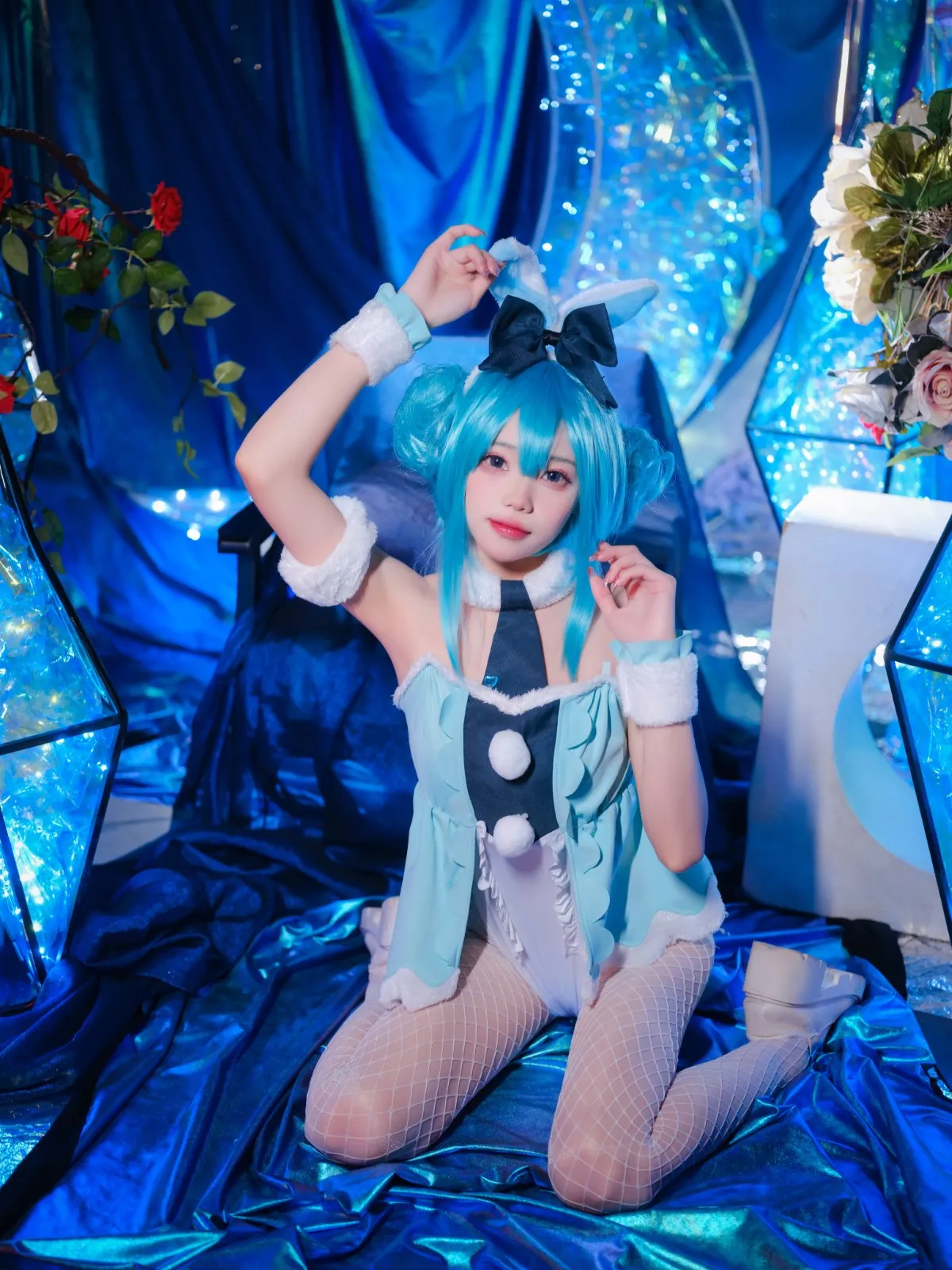 Coser@黏黏团子兔 – MIKU初音未来兔女郎5