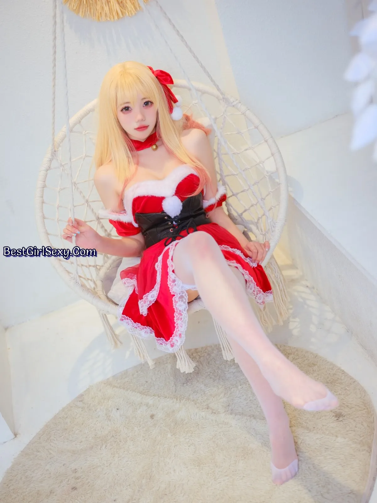 Coser@黏黏团子兔 – 喜多川海梦圣诞3