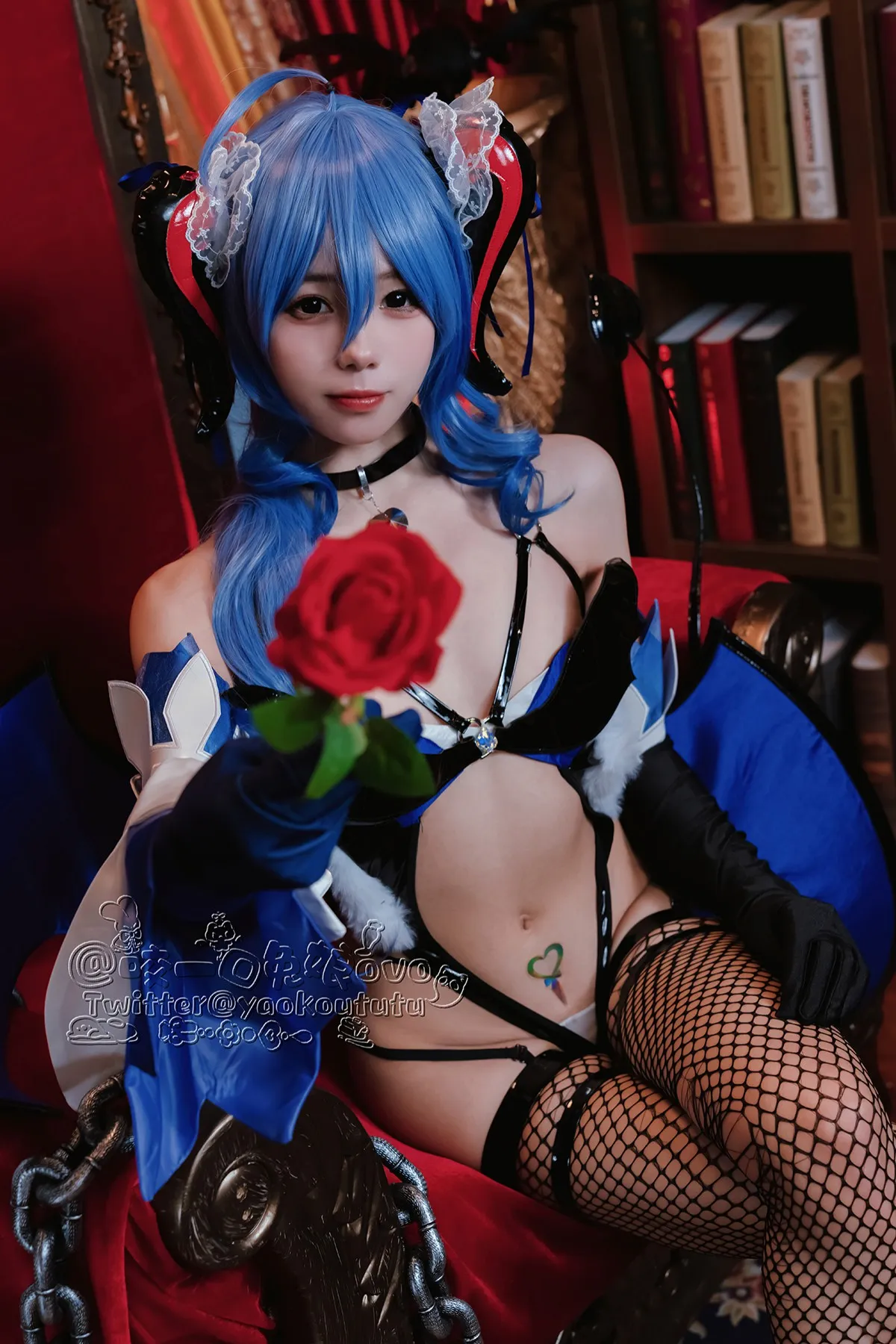 Coser@黏黏团子兔 – 甘雨魅魔1