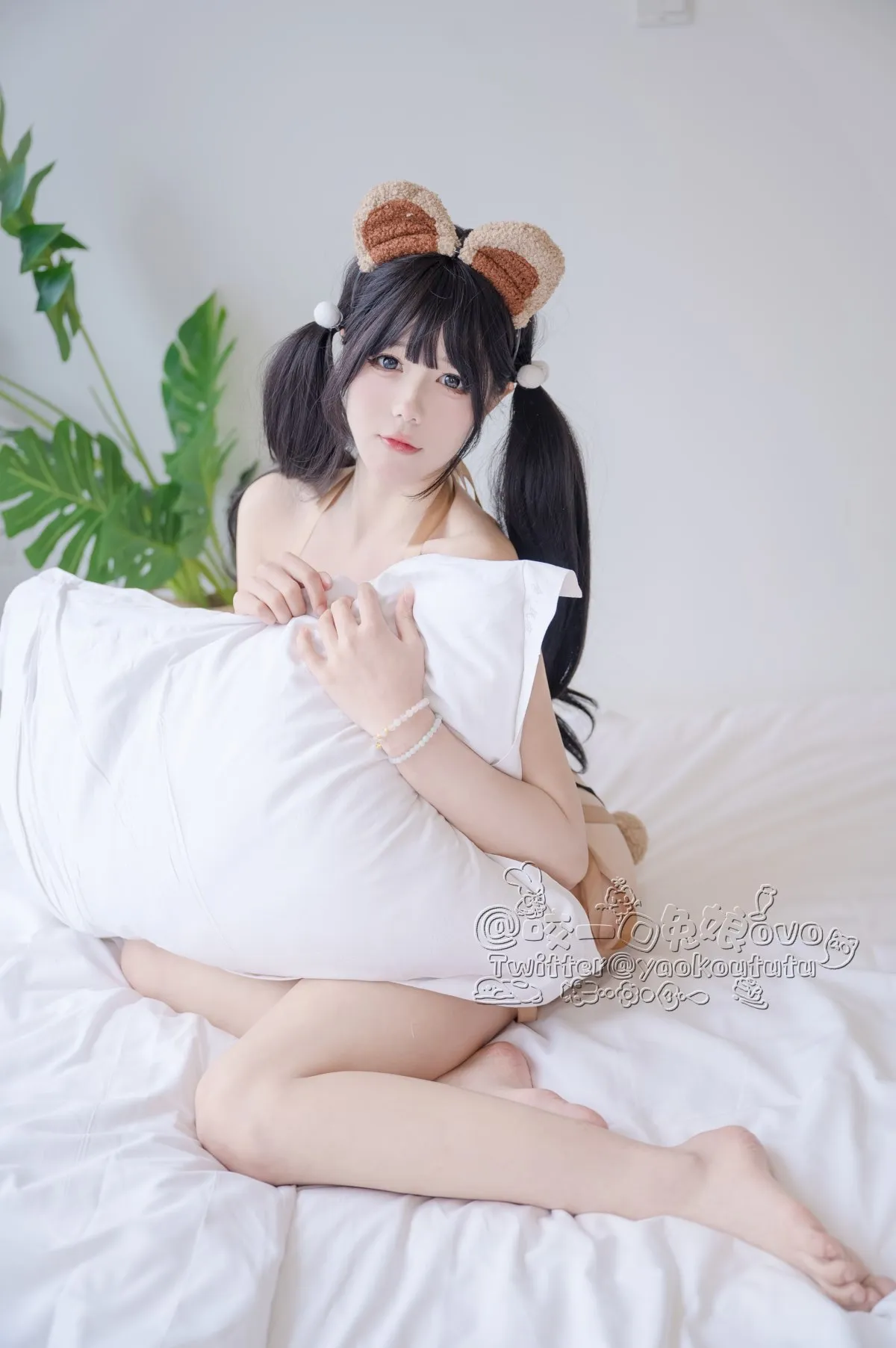 Coser@黏黏团子兔 小熊睡衣3