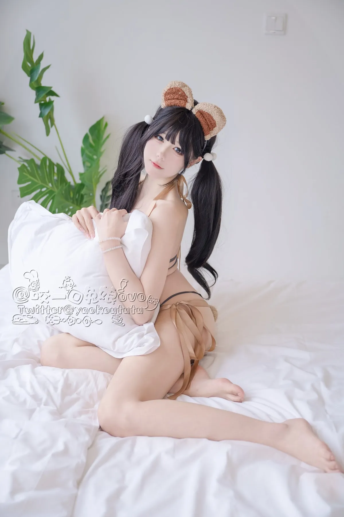 Coser@黏黏团子兔 小熊睡衣4