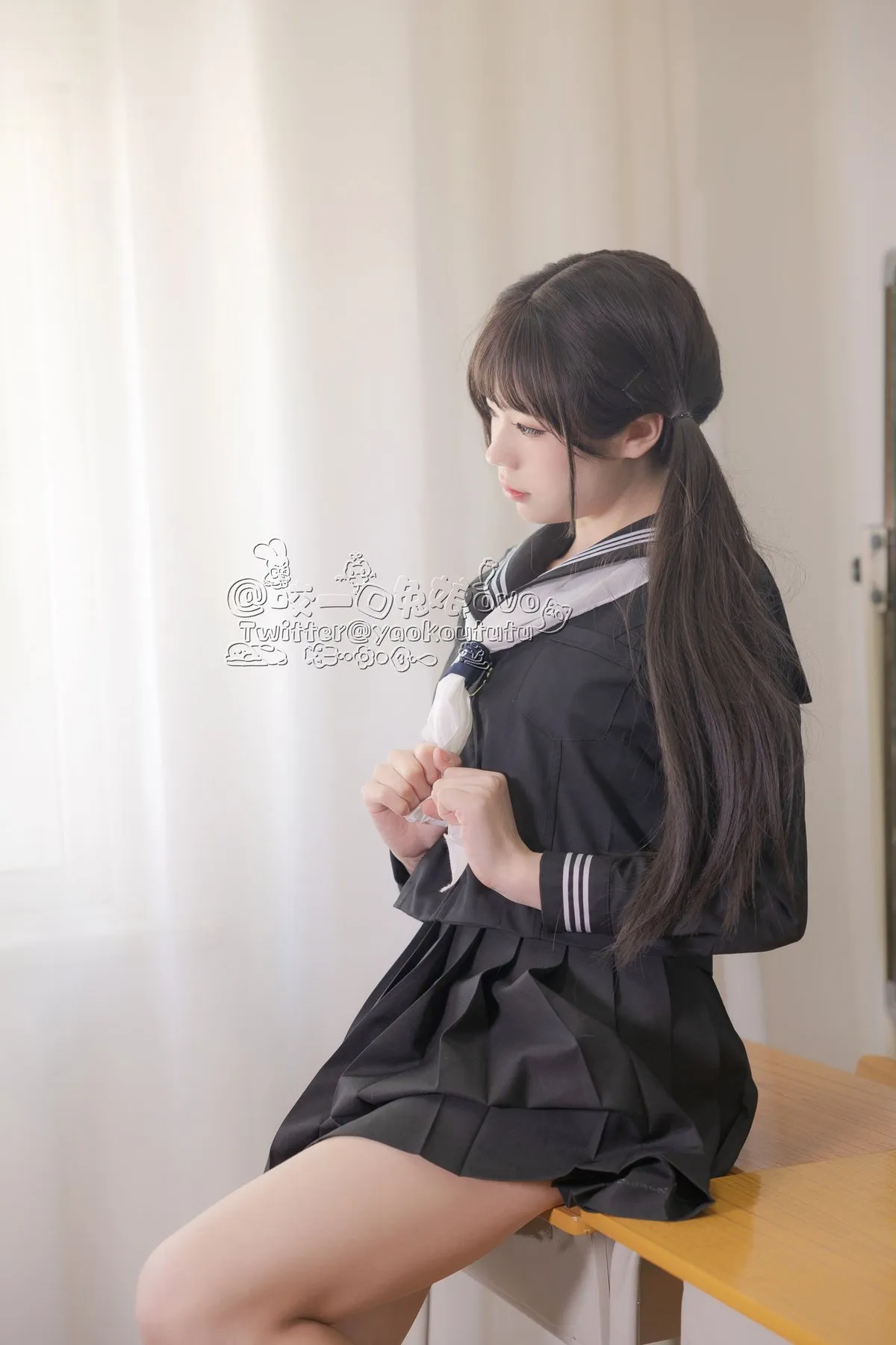 Coser@黏黏团子兔 放课后51