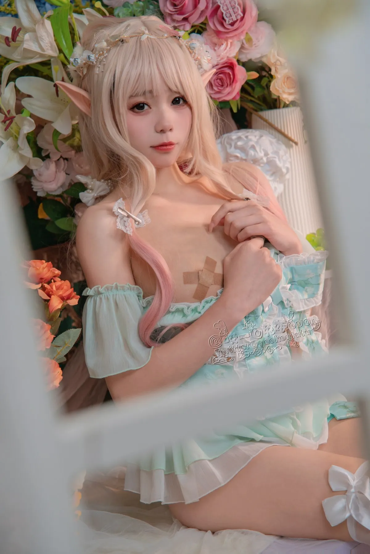 Coser@黏黏团子兔 豌豆公主的秘密花房16