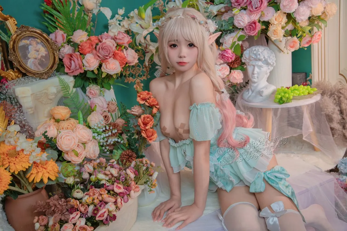 Coser@黏黏团子兔 豌豆公主的秘密花房18