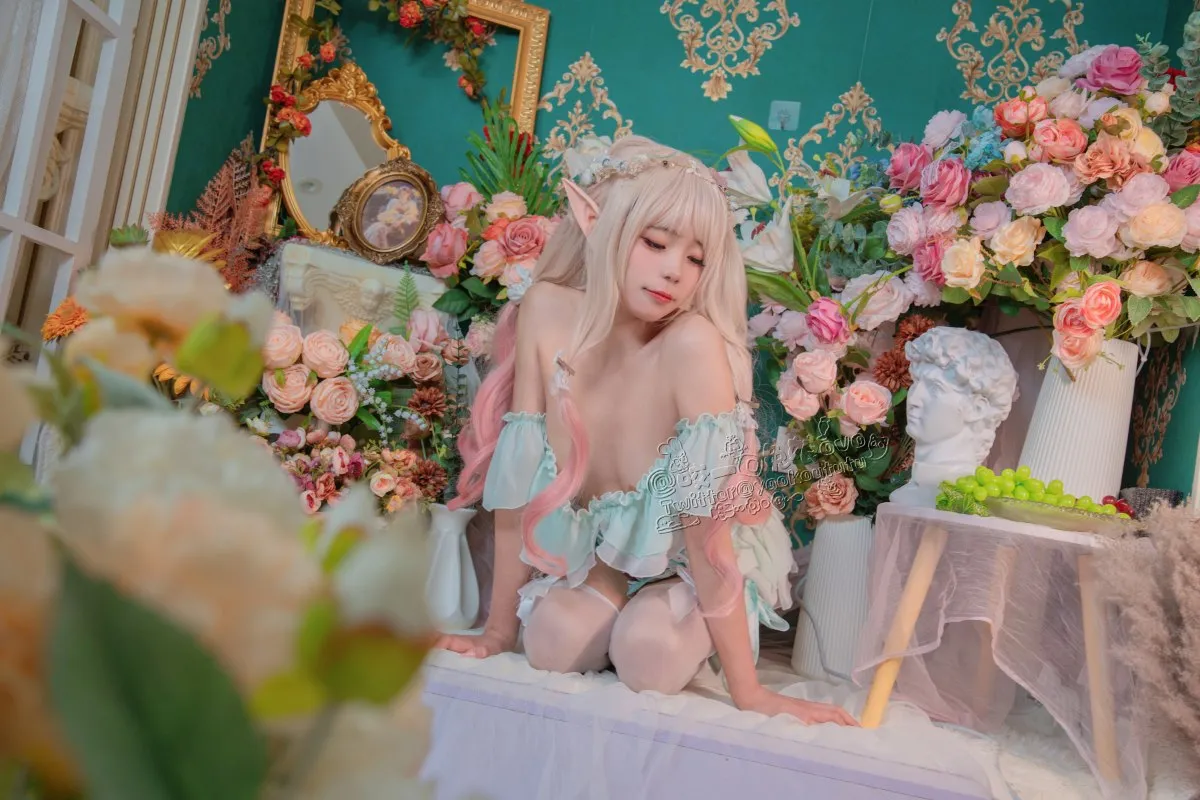 Coser@黏黏团子兔 豌豆公主的秘密花房25