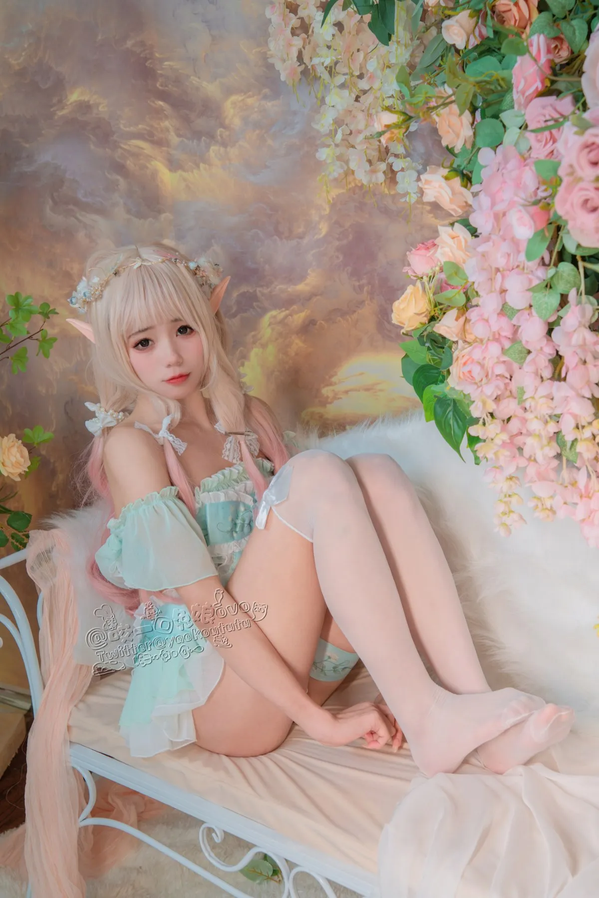 Coser@黏黏团子兔 豌豆公主的秘密花房4