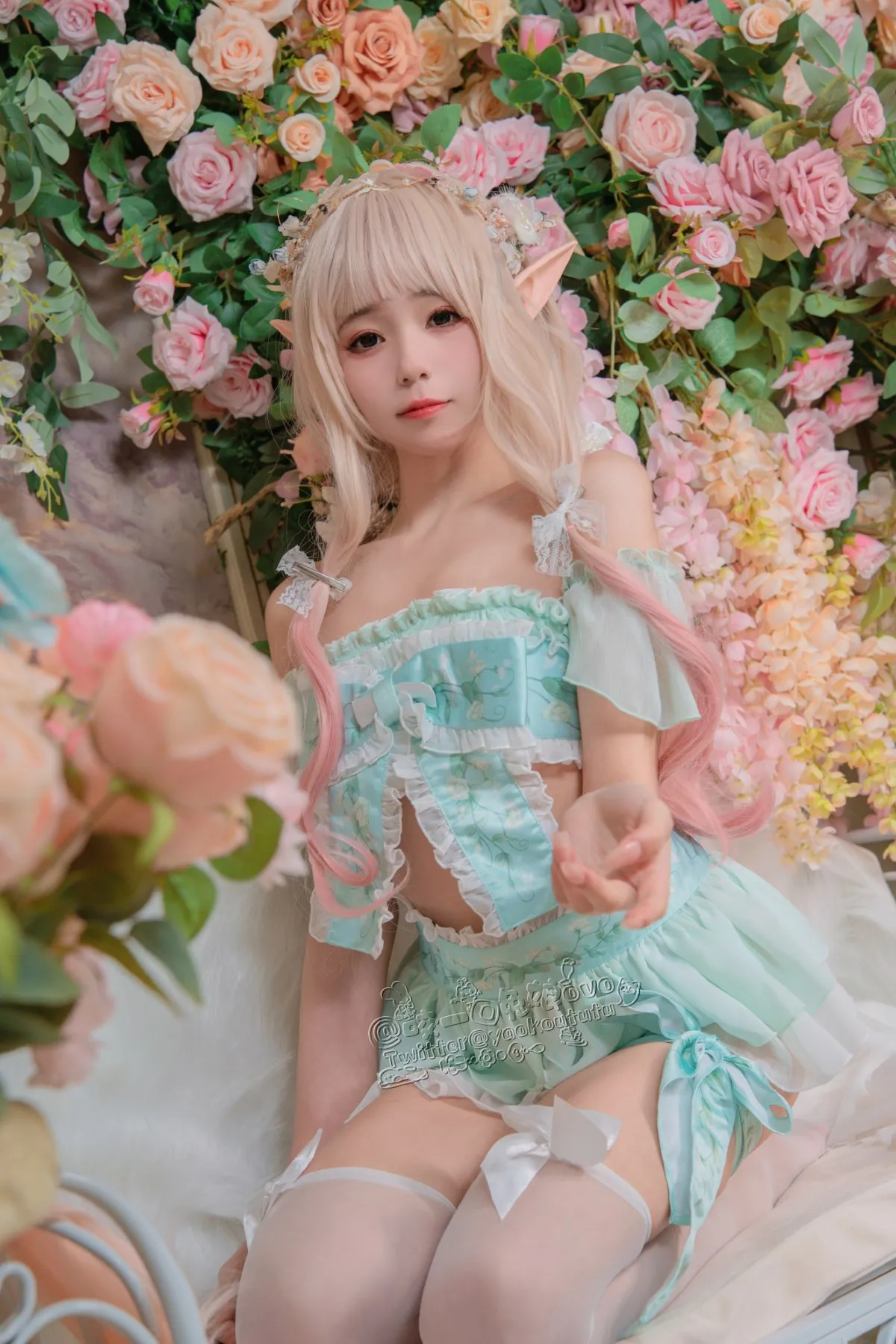 Coser@黏黏团子兔 豌豆公主的秘密花房8