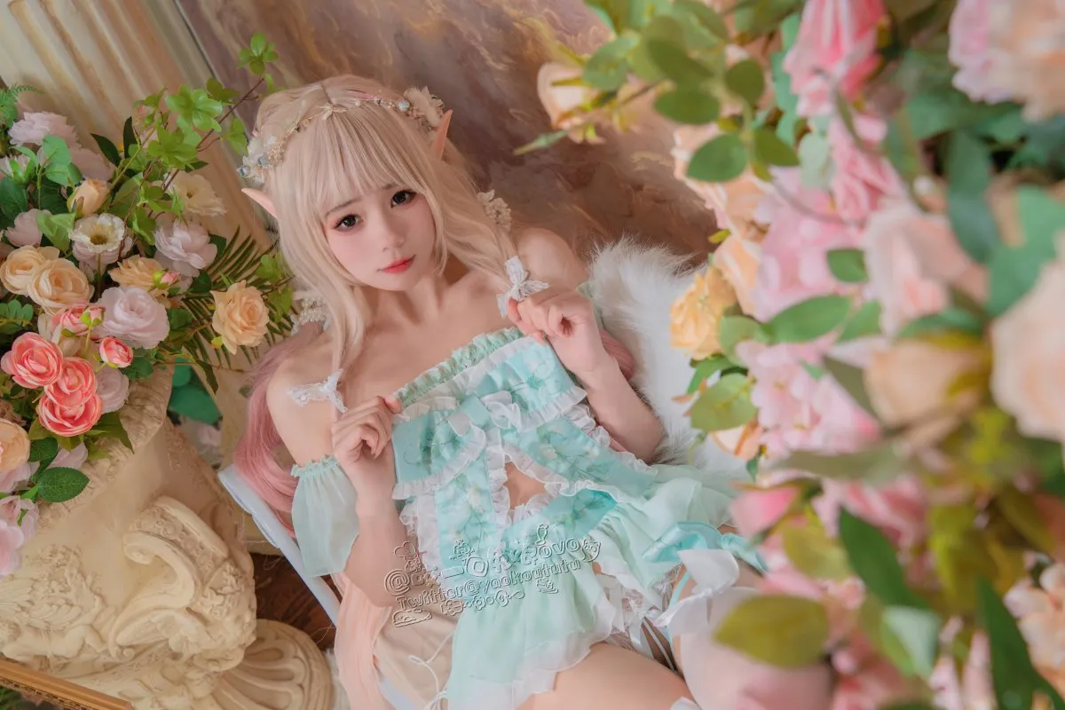 Coser@黏黏团子兔 豌豆公主的秘密花房9