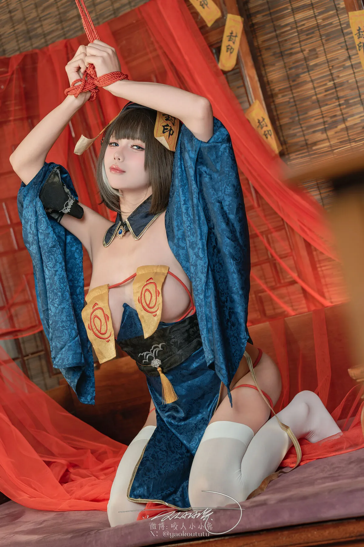 Coser@黏黏团子兔 – 华甲僵尸夜 And 只是长胖68