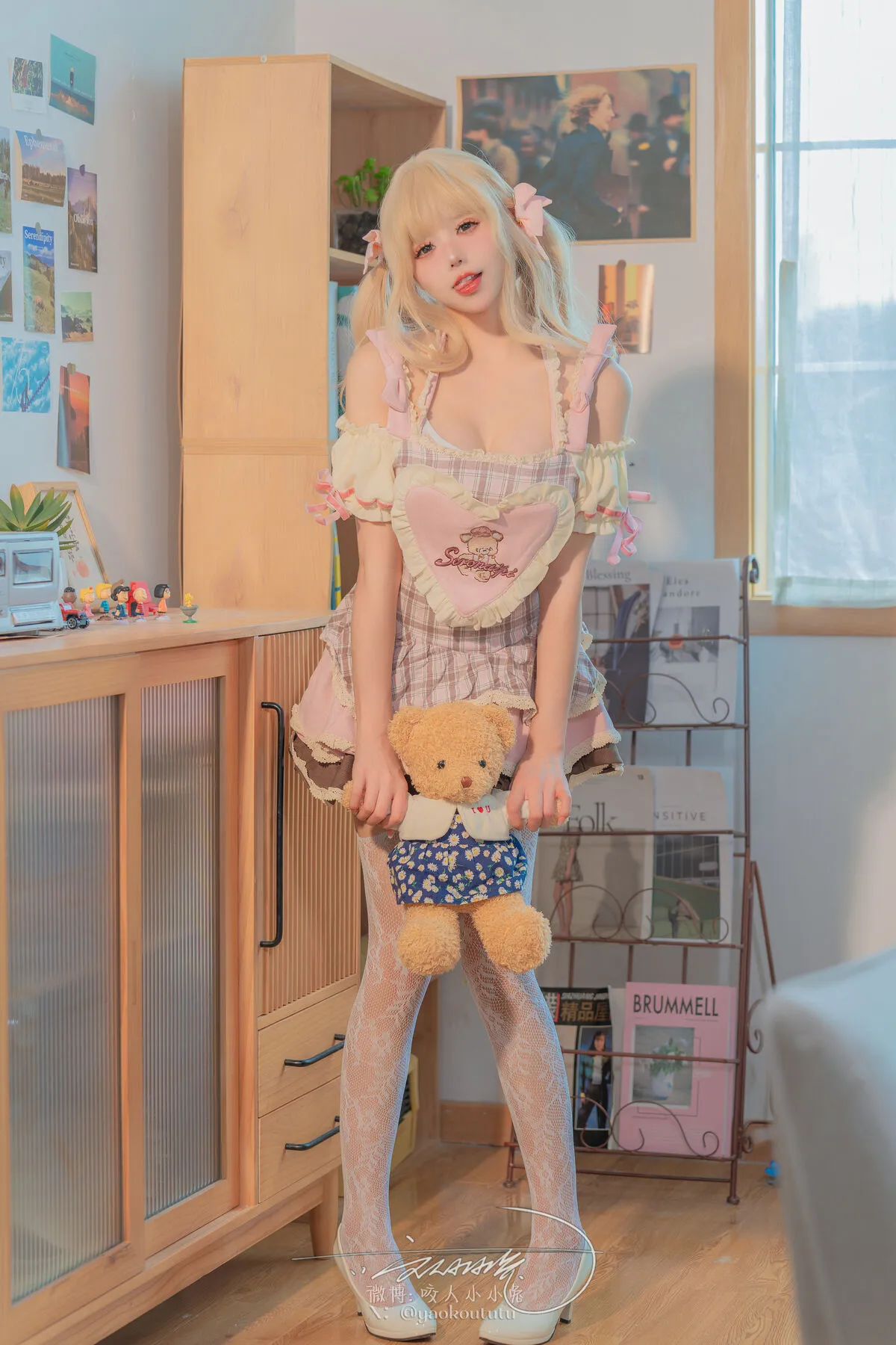 Coser@黏黏团子兔 – 居家甜妹 超级敏感4