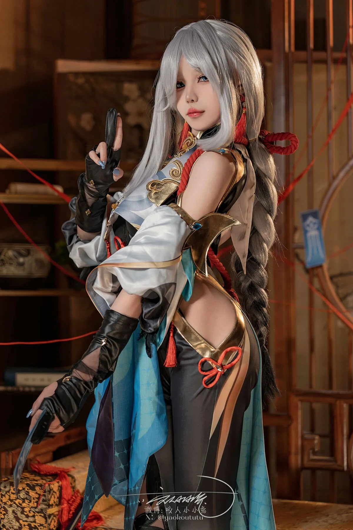 Coser@黏黏团子兔 – 申鹤 明枪 And 小剧场1