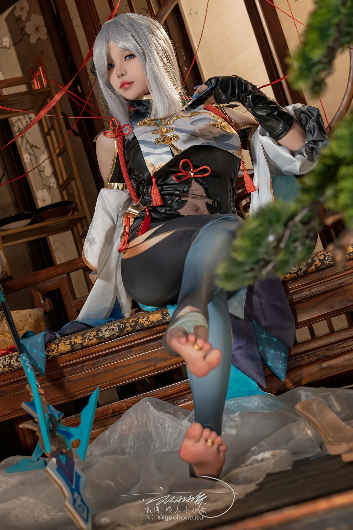 Coser@黏黏团子兔 – 申鹤 明枪 And 小剧场12