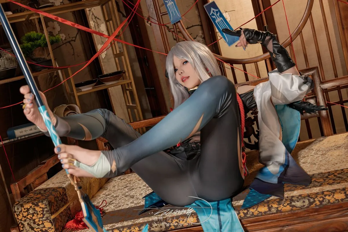 Coser@黏黏团子兔 – 申鹤 明枪 And 小剧场15