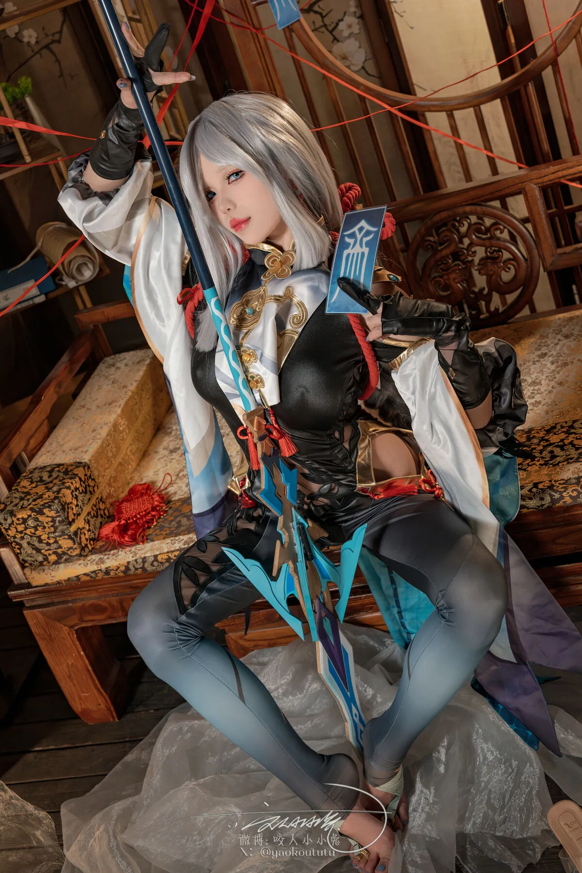 Coser@黏黏团子兔 – 申鹤 明枪 And 小剧场16