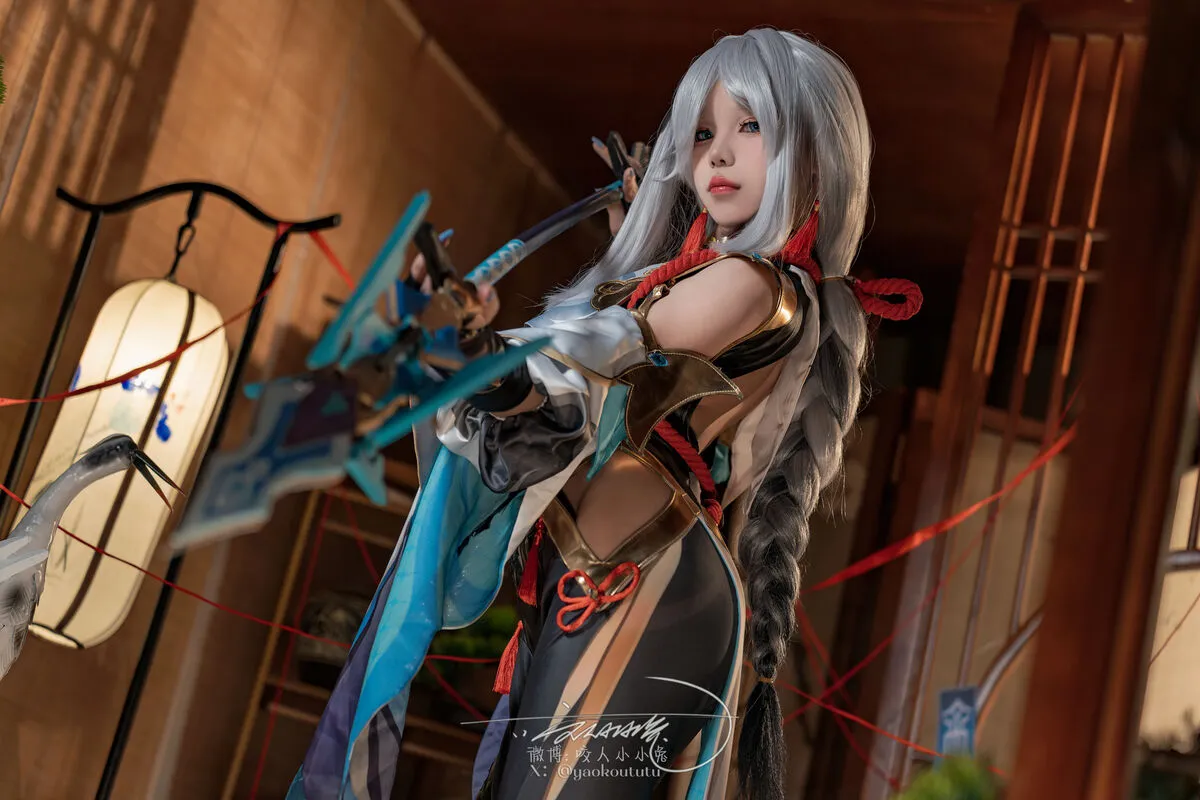 Coser@黏黏团子兔 – 申鹤 明枪 And 小剧场7