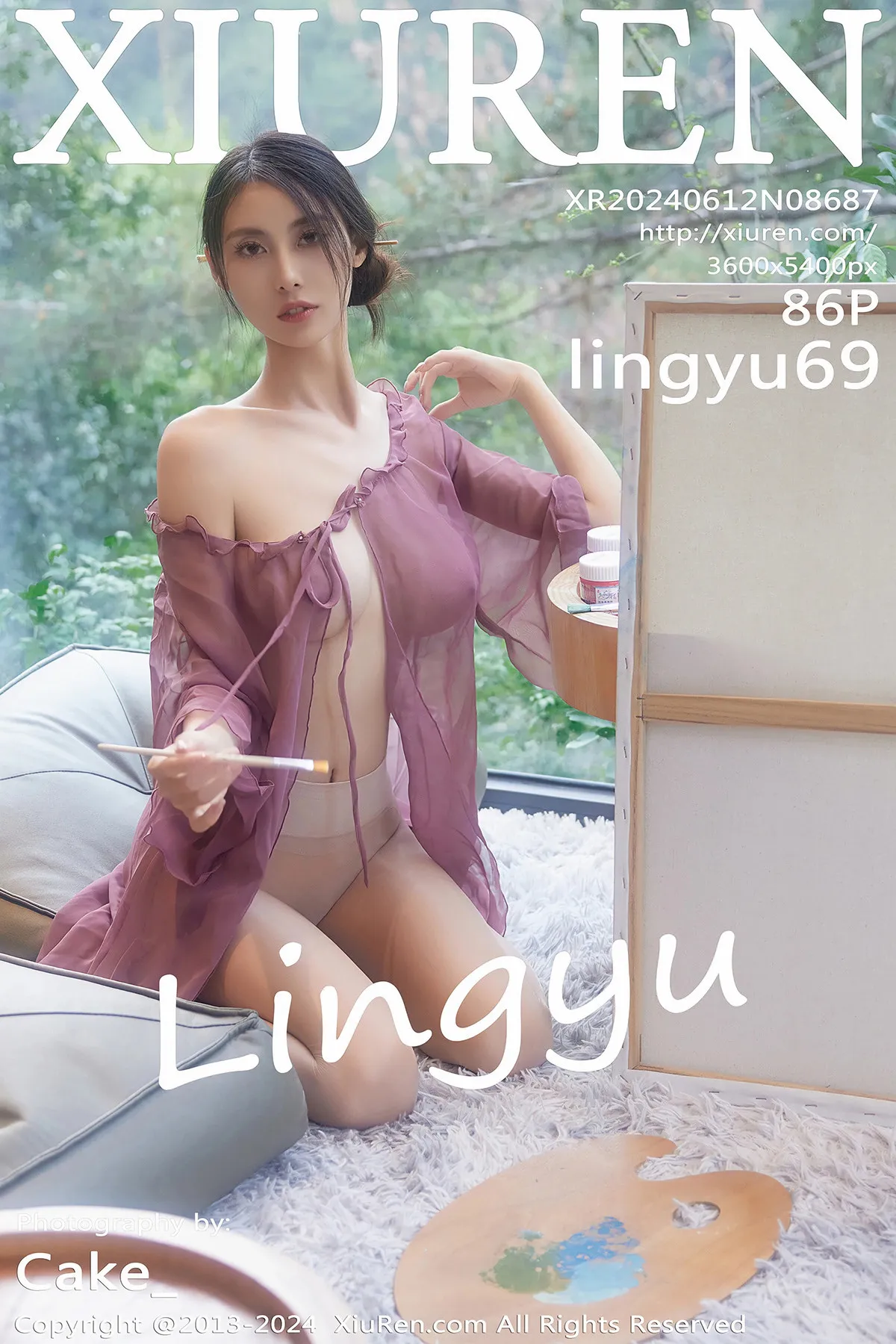 XiuRen秀人网第8687期Lingyu69写真 44