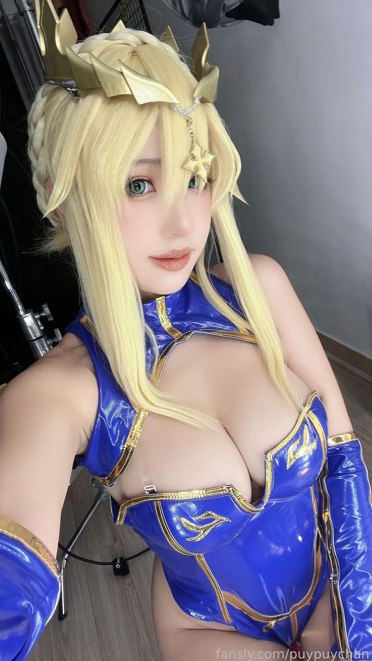 Coser@Puypuychan – プィプィ Puypuychan cosplay Artoria Lancer – FateGrand Order Part145