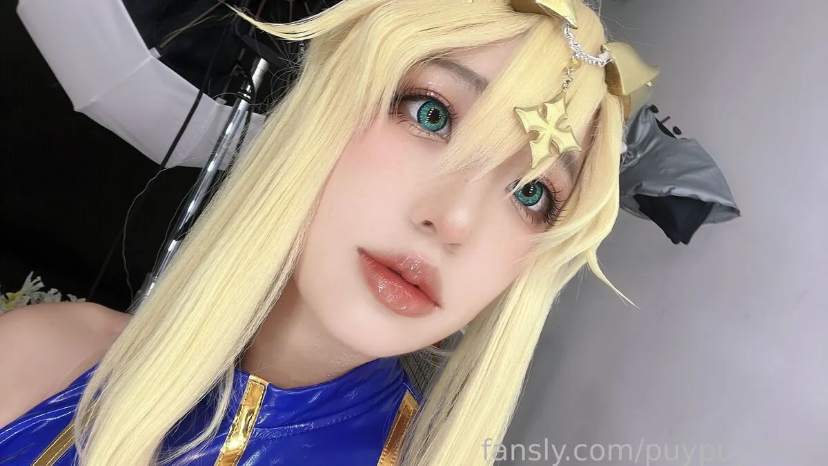 Coser@Puypuychan – プィプィ Puypuychan cosplay Artoria Lancer – FateGrand Order Part213